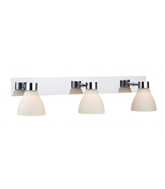 Applique bagno CASSIS cromato 3 lampadine