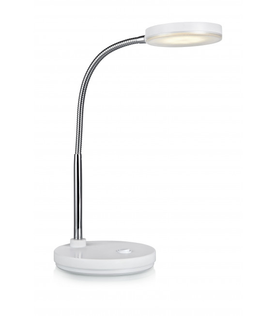 Lampada da tavolo bianca FLEX 1 lampadina