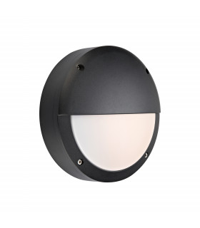 Applique murale de jardin HERO Noire 1 ampoule