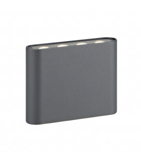 Gray ARION garden wall light