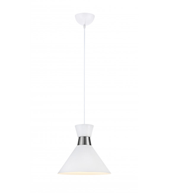 WAIST plafoniera bianca 1 lampadina