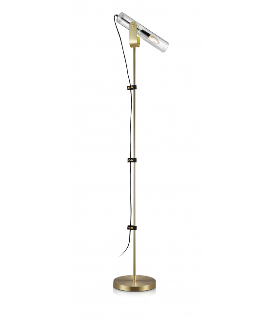 WINSTON Floor lamp Brass 1 bulb