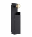 COMBO Black wall light 1 bulb