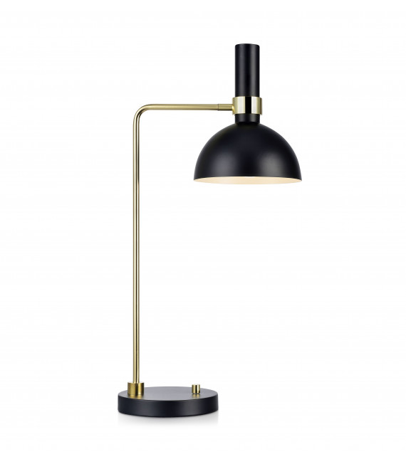 Lámpara de mesa LARRY Negro 1 bombilla