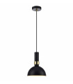Plafonnier LARRY Noir 1 ampoule