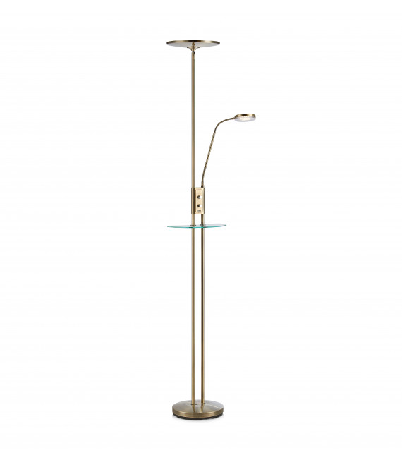 Lampadaire FRIEND antique 2 ampoules