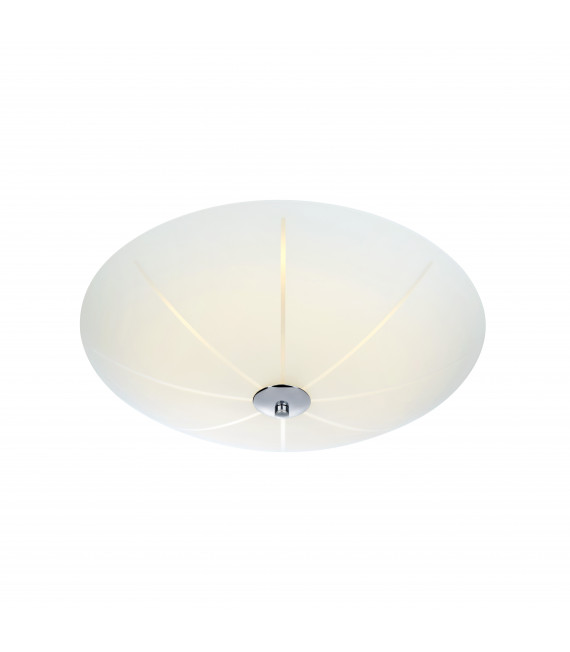 Plafoniera bianca NAZCA 1 lampadina