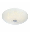 White FLOWER ceiling light 1 bulb