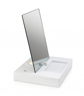 Lampe de table REFLECT blanche 1 ampoule