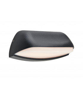 CAPE black garden wall light 1 bulb