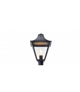 DANDY black garden lamp 1 bulb