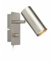 BARCELONA wall light in steel 1 bulb