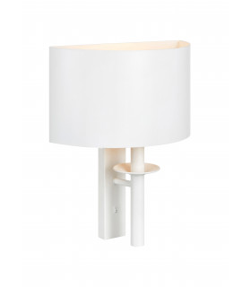 ARMOR aplique blanco 1 bombilla