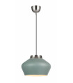 KOM ceiling lamp in steel 1 bulb