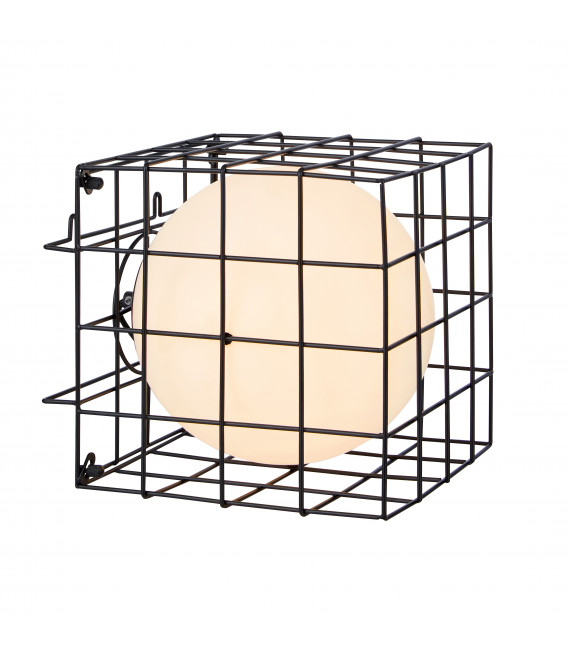 Table lamp CAGE Black 1 bulb