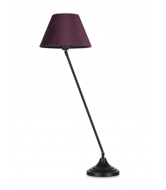 GARDA black table lamp 1 bulb