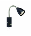 Applique murale CIRO Noire 1 ampoule
