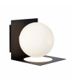 ZENIT bathroom wall light black 1 bulb