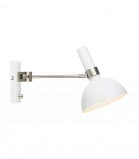 Applique in acciaio LARRY 1 lampadina