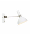 Applique murale LARRY en acier 1 ampoule