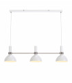LARRY ceiling lamp in steel 3 bulbs