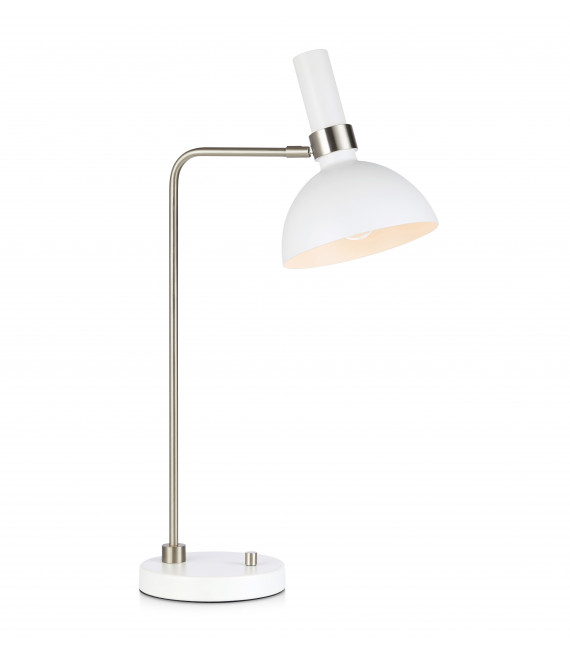 LARRY table lamp in steel 1 bulb