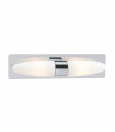 BULLET chrome bathroom wall light 2 bulbs