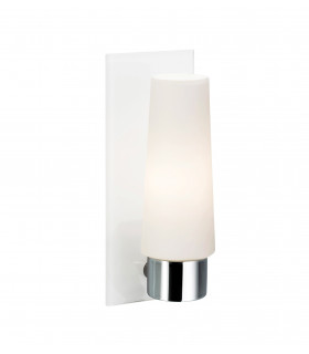 BRASTAD Badezimmer Wandleuchte Chrom 1 Glühbirne