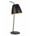 SPIN table lamp in steel 1 bulb