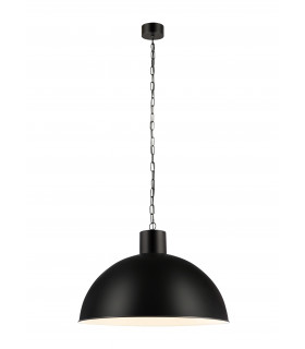 EKELUND XL ceiling light black 1 bulb