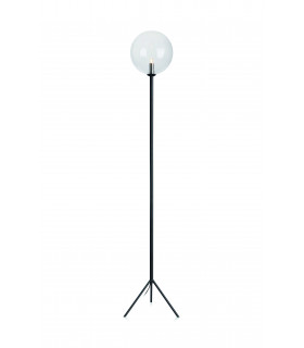 Lampada da terra nera ANDREW 1 lampadina