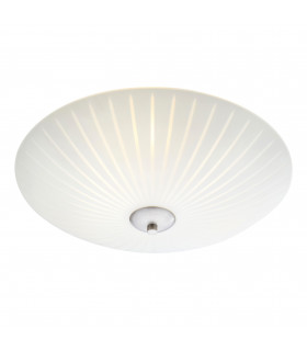 CUT 43 steel ceiling light 3 bulbs