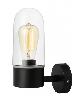Applique bagno ZEN nero 1 lampadina