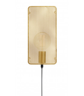 Applique murale MESH dorée 1 ampoule