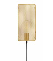 MESH golden wall light 1 bulb