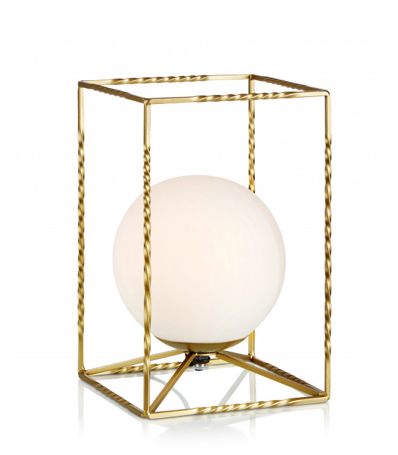 Lampe de table EVE dorée 1 ampoule