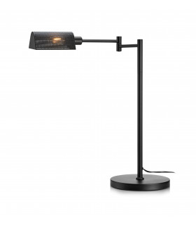 Lámpara de mesa YALE Negro 1 bombilla