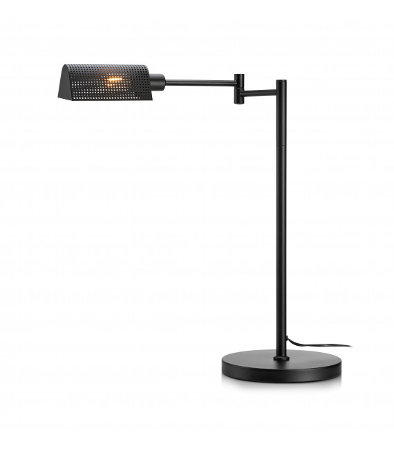 Lámpara de mesa YALE Negro 1 bombilla