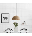 CORK ceiling light black 1 bulb