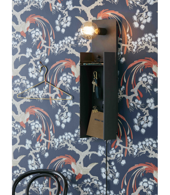 Applique murale COMBO Noire 1 ampoule