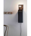 COMBO Black wall light 1 bulb
