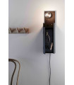 Applique murale COMBO Noire 1 ampoule
