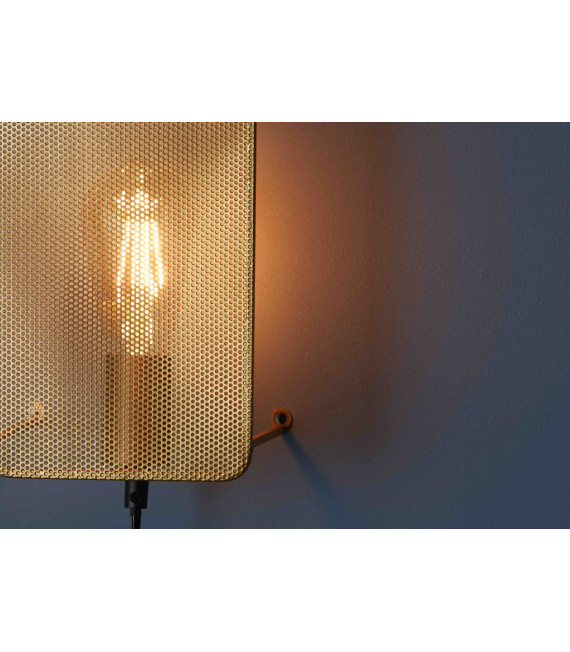 Applique murale MESH dorée 1 ampoule