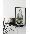 Applique murale MULTI Noire 1 ampoule