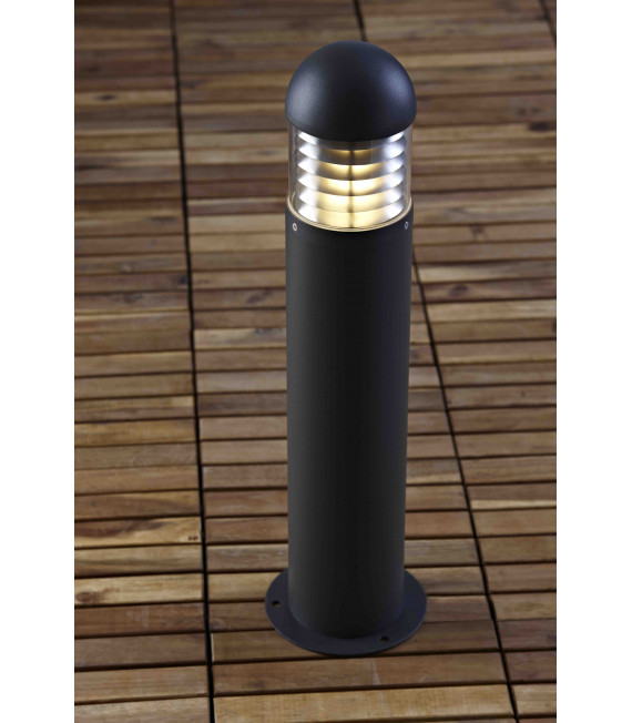 Gray KURT garden lantern 1 bulb