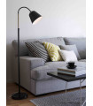 KOLDING floor lamp black 1 bulb
