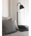 KOLDING floor lamp black 1 bulb