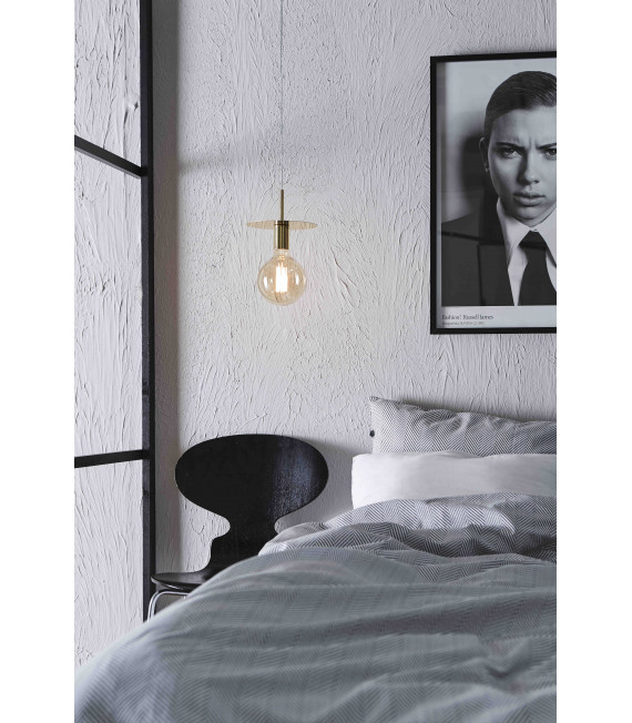 Plafonnier DISC Laiton 1 ampoule