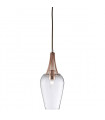 plafonnier ventilateur vintage 2 ampoules e27 max 60w brun patiné
