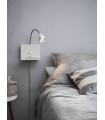 Applique murale LOGI blanche 1 ampoule